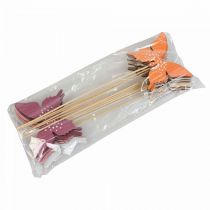 tételeket Pillangós fa virágdugó színes 9cm/29cm 12db