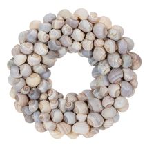 tételeket Csiga koszorú akasztásra, díszes koszorú, tengerész stílusú, Nathai, Ø35cm