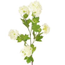 tételeket Hógolyó mesterséges viburnum ág fehér virágok 90 cm