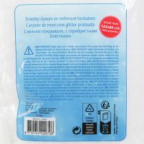 tételeket Hótakaró csillámos hószőnyeg ezüst csillámmal 120×80cm