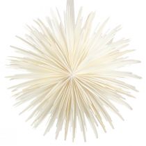 tételeket Hópehely papírdekoráció Csillag Fehér Karácsony Ø50cm