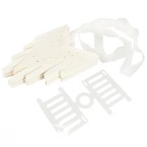 tételeket Hópehely papírdekoráció Csillag Fehér Karácsony Ø50cm