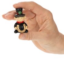 tételeket Szerencsehozó kéményseprő figura felragasztásra, 5cm, 6 darabos