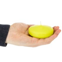 tételeket Úszógyertya, sokoldalú dekorációs lehetőségek elegáns asztaldíszekhez és rendezvényekhez, 8 cm, 8 óra, 8 db