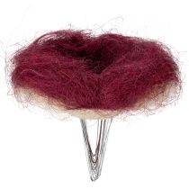 tételeket Csokornyakkendő, virágdísz, kreatív virágkompozíciókhoz, 20 cm, 8 darab