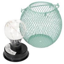 tételeket Napelemes lámpa, dekoratív LED világítás, energiatakarékos, ideális kültéri használatra, 12 cm