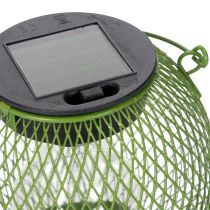 tételeket Kerek LED napelemes lámpa, tökéletes kertbe vagy teraszra, hangulatos világítás, 12 cm