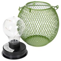 tételeket Kerek LED napelemes lámpa, tökéletes kertbe vagy teraszra, hangulatos világítás, 12 cm