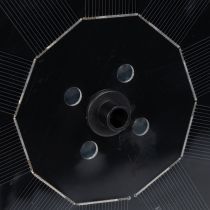 tételeket Napelemes szivattyú kerti tavakhoz, úszó, dekoratív vízijáték LED-del, 16 cm