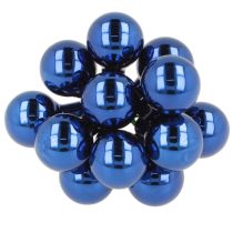 tételeket Mini karácsonyi gömbdíszek dróttal, tükrös bogyók, 20 mm, 140 darab