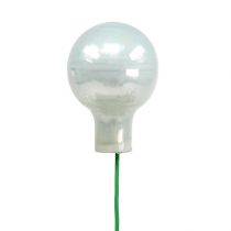 tételeket Tükörbogyók Ø2cm fehér zománc 140 db