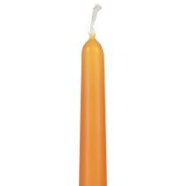 tételeket Kúpos gyertyák Wenzel gyertyák narancssárga 250/23mm 12 db
