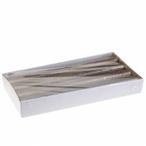 tételeket Kúpos gyertyák egyszínű réz metál 34mm×240mm 4 db