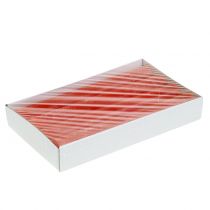 tételeket Narancssárga színű kúpos gyertyák 34mm x 300mm 4 darab