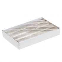 tételeket Kúpos gyertyák egyszínű pezsgő 34mm x 240mm 4 db