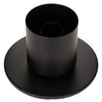 tételeket Kúpos gyertyatartó üveghengerrel. Egyszerű és időtlen. 31 cm