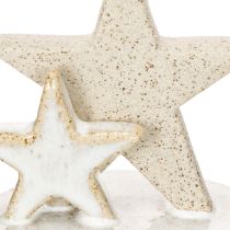 tételeket Kerámia Csillag Mécsestartók, Karácsonyi Dekoráció, 11cm, 2 Darab