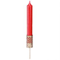 tételeket Pálcika alakú gyertyatartók, arany, Ø22mm, M10cm, 4 darab
