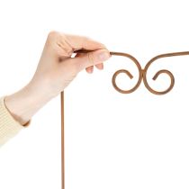 tételeket Rácsos, kúszónövény, ívelt díszítőelem virágágyásokhoz és növénycserepekhez, 75 cm