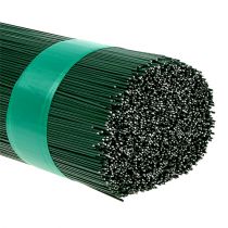 tételeket Dugaszolható vezeték zöldre festve 0,9/400 mm 2,5kg