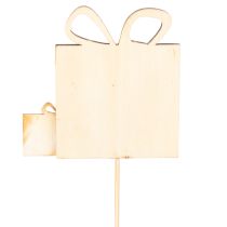 tételeket Növényjelölők ajándékkészlet, fa mintával, 31 cm, 12 darabos