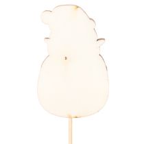 tételeket Dekoratív Mikulás-karók virágdíszekhez és cserepes növényekhez, 31 cm, 12 darab
