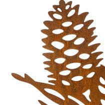 tételeket Fém fenyőtoboz dekoráció, fenyőtoboz motívum, 96cm