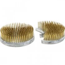 tételeket Hedgehog Kenzan Sun Moon Ikebana 110×65mm