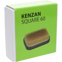 tételeket Kenzan Ikebana virágszár, ezüst sárgaréz, téglalap alakú, 60×45 mm