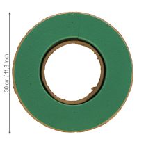 tételeket Virágmintás habszivacs koszorú, nedves virágmintás habszivacs kartonon Ø30cm 2 db