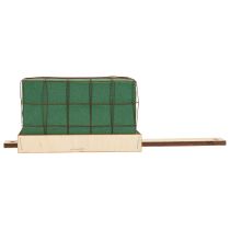 tételeket Virágmintás tégla alapra szerelhető fa Florette Eco 12×10cm