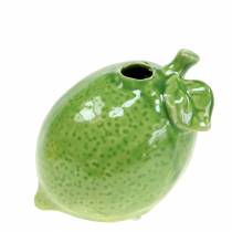 Fajansz váza lime zöld 10cm