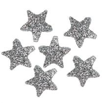 tételeket Star Glitter 1,5cm ezüst szóráshoz 144db