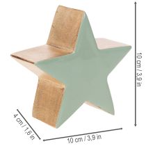tételeket Dekoratív Csillag Figura, Asztali Dekoráció, 10cm, 3 Darab