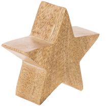 tételeket Dekoratív Csillag Figura, Asztali Dekoráció, 10cm, 3 Darab