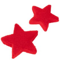 tételeket Kis díszcsillag, pelyhesített szórt díszítés, 5 cm, 40 darab