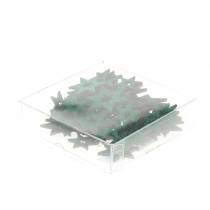 tételeket Szórványdísz csillagzöld 3-5cm 48 db