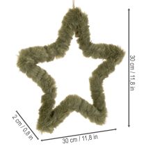 tételeket Függőcsillag, műszőrme, ajtókra és ablakokra, 30 cm, 3 darab