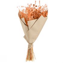tételeket Bohém szárított virágcsokor, narancs és sárgabarack, dekoratív, 45cm, 80g