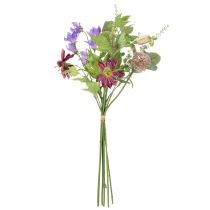 tételeket Művirágcsokor színes virágokkal, művészien elrendezve, stílusos dekorációként, 60 cm