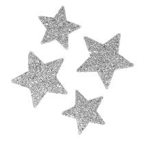 Csillagok az ezüst fajta szórásához. 4-5cm 40db