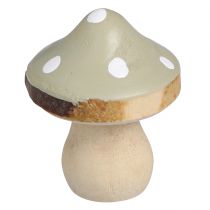 tételeket Szórványdísz fa mini gomba dekoratív légyölő galóca zöld Ø2,5cm 24 db