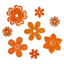 Szórványos favirág narancs 2cm - 4cm 96p