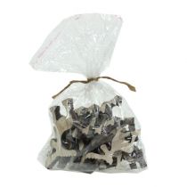 tételeket Szórványdísz fa jávorszarvas, asztaldísz, adventi fehérre meszelt 30 db