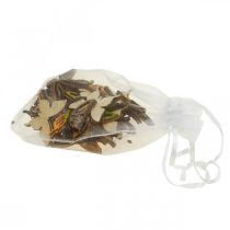 tételeket Szórvány dekoráció pillangók fa zöld/sárga/narancs 3×4cm 24 db