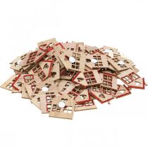 tételeket Szórt dekoráció Karácsonyi karácsonyi díszház 4,5×5cm 72 db