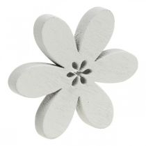tételeket Fa virágok szétszórt dekoráció virágok lila/rózsaszín/fehér Ø3,5cm 48p
