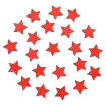 Szórványdísz karácsonyi csillagok piros fa csillagok Ø1,5cm 300db