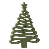 tételeket Szórvány karácsonyi fenyő csillag zöld 3x4,5cm 72 db