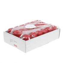 tételeket Oszlopos gyertya 80/40 piros 24 db